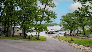 View from lower deck to community boat ramp/lake/c