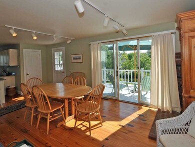 Dining Room. Main House Dining Area with Deck Acce