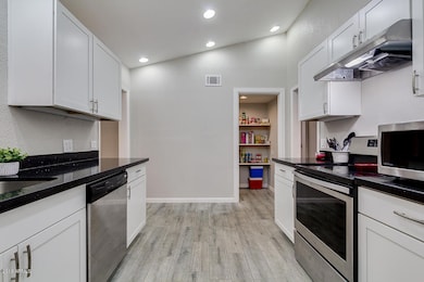 Kitchen with Pantry View