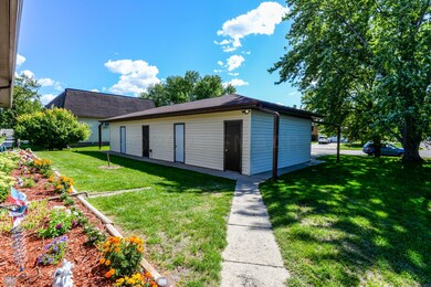 Front Yard & Garages