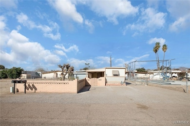 View of front of property with a fenced front yard