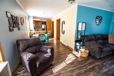 Living Room and Dining Area