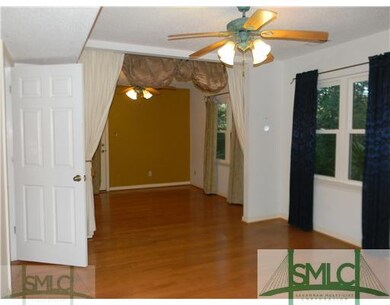 Master Bedroom. Master has extra space that could 