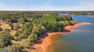 Aerial shots from lake