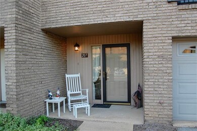 Cozy front porch