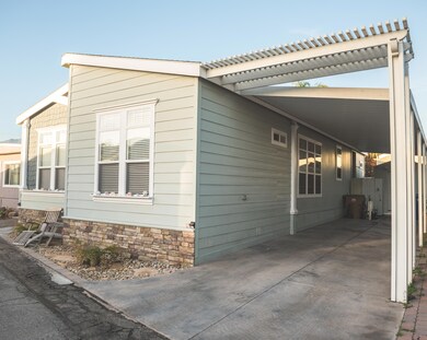 Front with carport