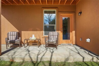 Located directly outside the first floor bedroom, 