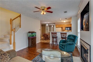 This great condo is located on a corner lot. Open floor plan on main floor. Downstairs has been newly painted with white paint.