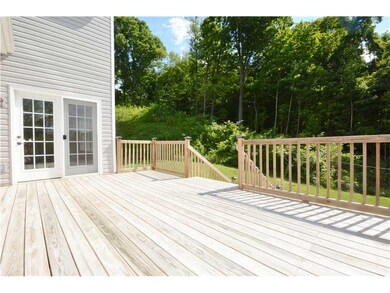 Patio/Deck. Spacious Deck with double doors to the