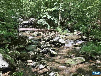 Looking upstream on Durhams Run from near the Stat