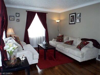 Widows in family room offer plenty of natural ligh