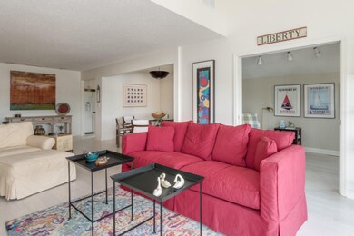 Living room and bedroom 3/den