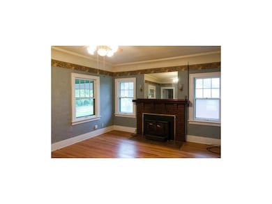 Living Room with woodburning fireplace