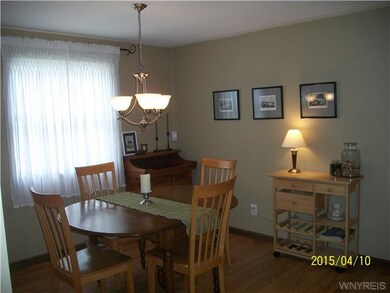 Dining Room Dining room with corner built in curio