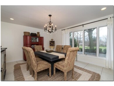 Elegant Formal Dining Room with Terrazzo Flooring 