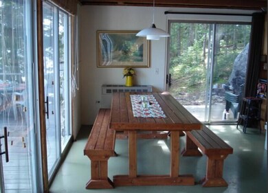 Dining area from kitchen.