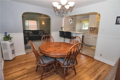 This home boasts an open feel on the first floor.