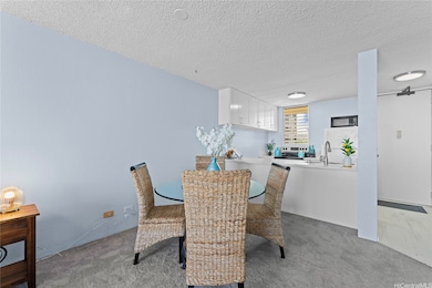Open concept living/dining kitchen with Pearl Harb