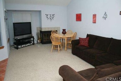 Living room with fireplace