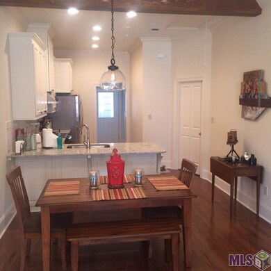 Dining and kitchen