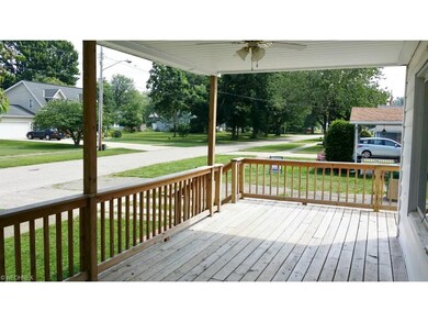 Spacious front porch!