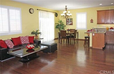 Living room, dining room, and kitchen