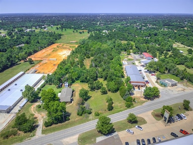 Aerial view of property and surrounding area