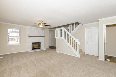 Fireplace in Living Room