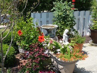 Private patio