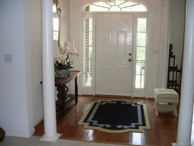 Beautifully Decorated Foyer