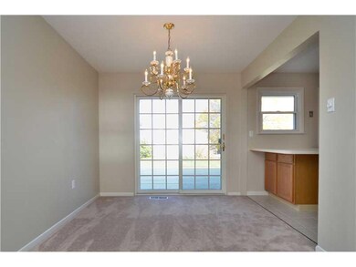 Dining Room. Dining Room open to kitchen with slid
