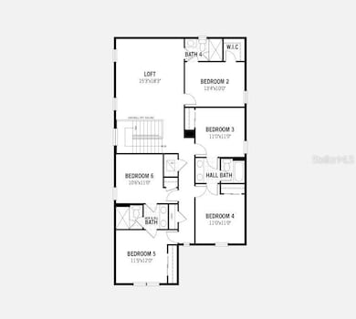 Laguna III Floorplan - Second Floor