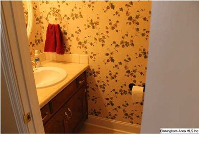 Half Bath on First Floor