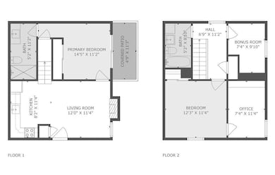 Private bedrooms and lots of storage