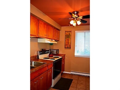 Kitchen Kitchen opens into the living space and ha