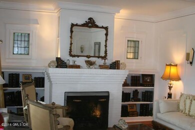 Living Room with built-ins