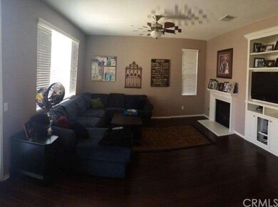 Family room just off the kitchen.