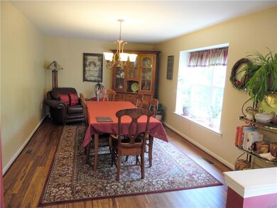Large Dining Room Open To Kitchen