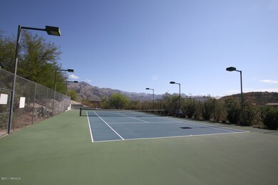 Lighted Tennis Court