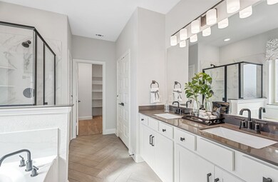 Rainier Model Home Primary Bathroom