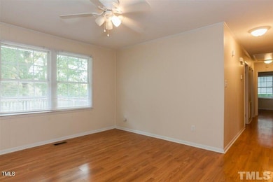 Hocutt House Living Room View Down Hallw