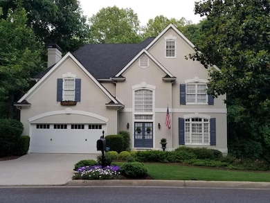 Lovely landscaped front yard
