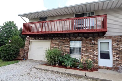 End unit with view of Balcony