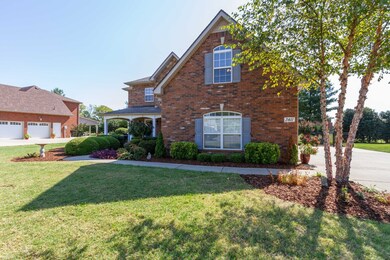 Home backs to Scales Elementary so backyard is very private 