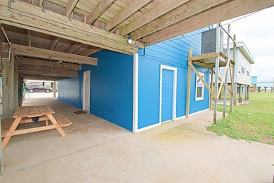 Lots of room under the home for your gatherings an