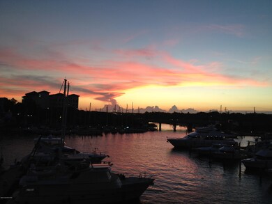 Sunset from the balcony
