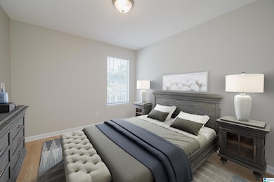 Virtually staged for visualizing the space