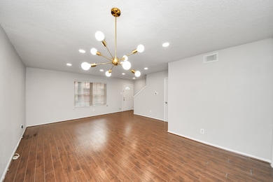 The open layout offers a welcoming first impressio