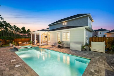 Elegant hosting yard w/beautiful pool