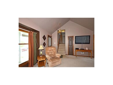 Front entryway with tile flooring